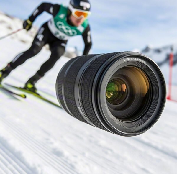 Objectif de photographie sportive – Objectif grand angle conçu pour les sports extrêmes, capturez chaque instant palpitant et dynamique